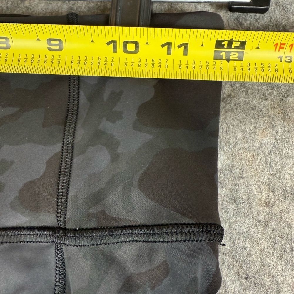 LULULEMON Fast Free Crop II  Reflective‎ Nulux Incognito Camo Leggings-Size 4 - Picture 11 of 11